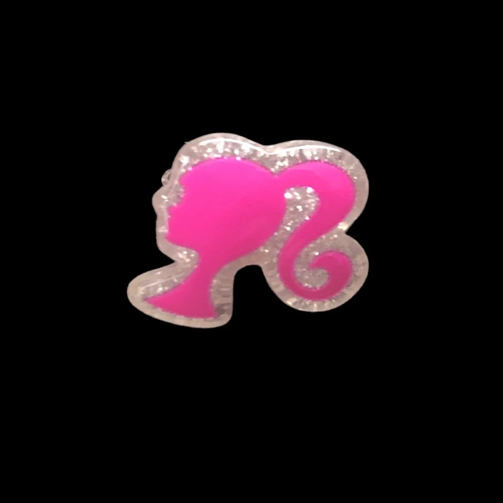 🕸️ Barbie Kids Ring & Necklace Set 15”
